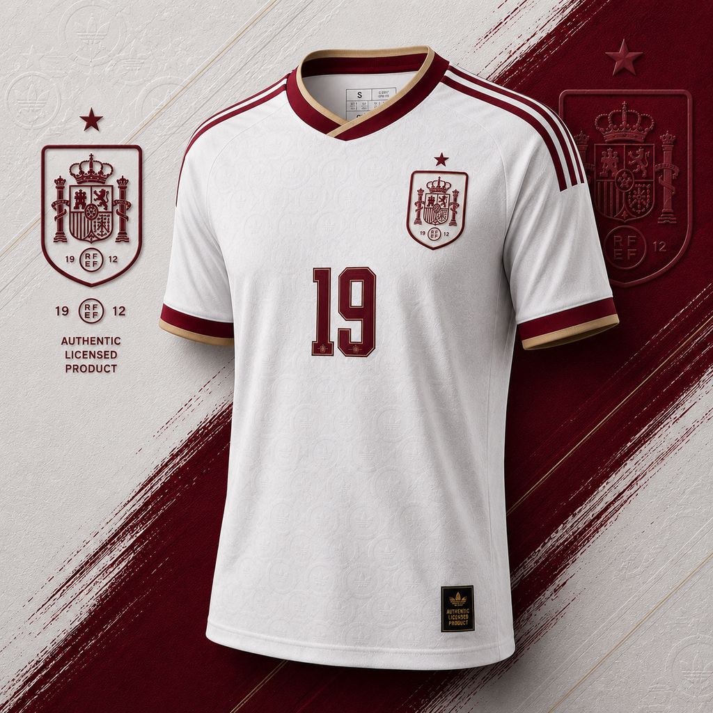 SPAIN AWAY 2026 WITH LAMINE YAMAL PRINT PLAYER VERSION